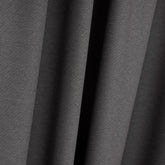 LUNVA Custom Blackout Curtains with Linen-Look Texture – Gray